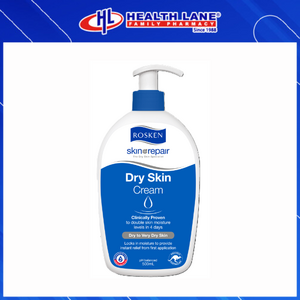 ROSKEN DRY SKIN CREAM PUMP (500ML)